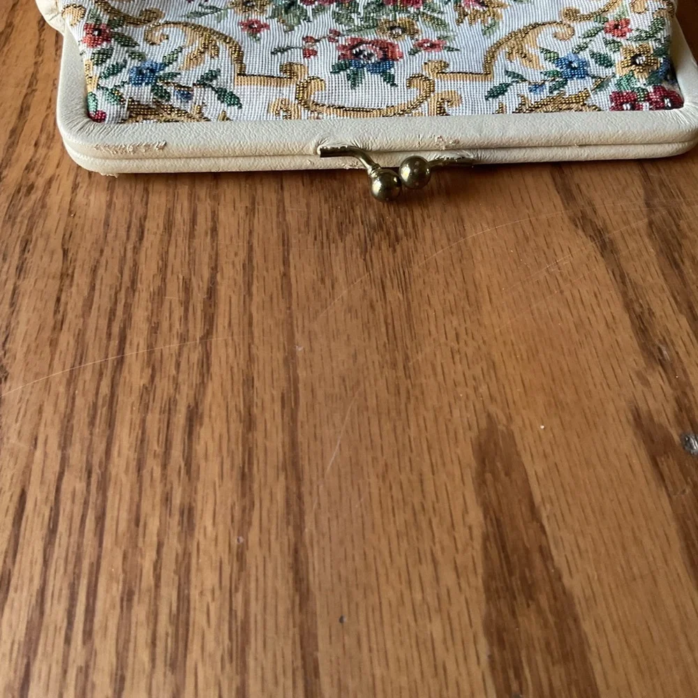 Floral Tapestry Clutch